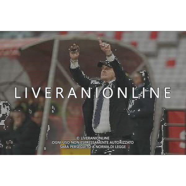 coach Giuseppe Iachini of SSC Bari during the Italian Serie B match SSC Bari vs Calcio Lecco 1912 on February 10, 2024 at the San Nicola stadium in Bari, Italy. Photo by Emmanuele Mastrodonato/ag. Aldo Liverani sas/AGENZIA ALDO LIVERANI SAS