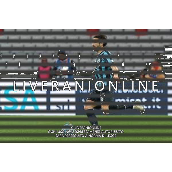 Alessandro Caporale of Calcio Lecco 1912 during the Italian Serie B match SSC Bari vs Calcio Lecco 1912 on February 10, 2024 at the San Nicola stadium in Bari, Italy. Photo by Emmanuele Mastrodonato/ag. Aldo Liverani sas/AGENZIA ALDO LIVERANI SAS