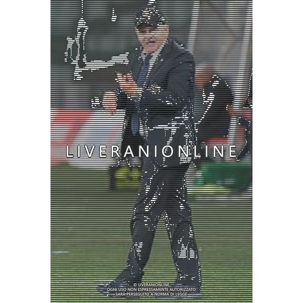 coach Giuseppe Iachini of SSC Bari during the Italian Serie B match SSC Bari vs Calcio Lecco 1912 on February 10, 2024 at the San Nicola stadium in Bari, Italy. Photo by Emmanuele Mastrodonato/ag. Aldo Liverani sas/AGENZIA ALDO LIVERANI SAS