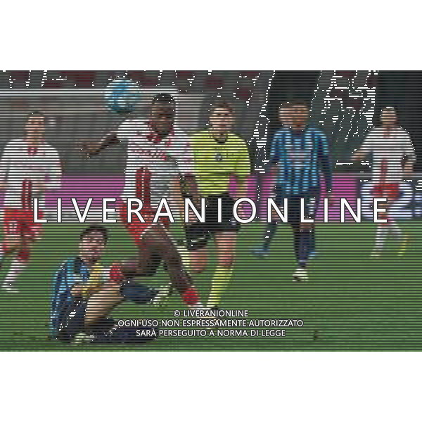 Yayah Kallon of SSC Bari during the Italian Serie B match SSC Bari vs Calcio Lecco 1912 on February 10, 2024 at the San Nicola stadium in Bari, Italy. Photo by Emmanuele Mastrodonato/ag. Aldo Liverani sas/AGENZIA ALDO LIVERANI SAS