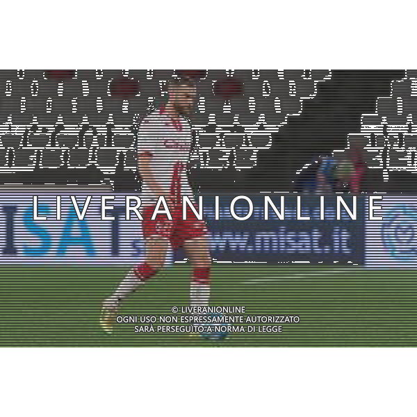 Francesco Vicari of SSC Bari during the Italian Serie B match SSC Bari vs Calcio Lecco 1912 on February 10, 2024 at the San Nicola stadium in Bari, Italy. Photo by Emmanuele Mastrodonato/ag. Aldo Liverani sas/AGENZIA ALDO LIVERANI SAS