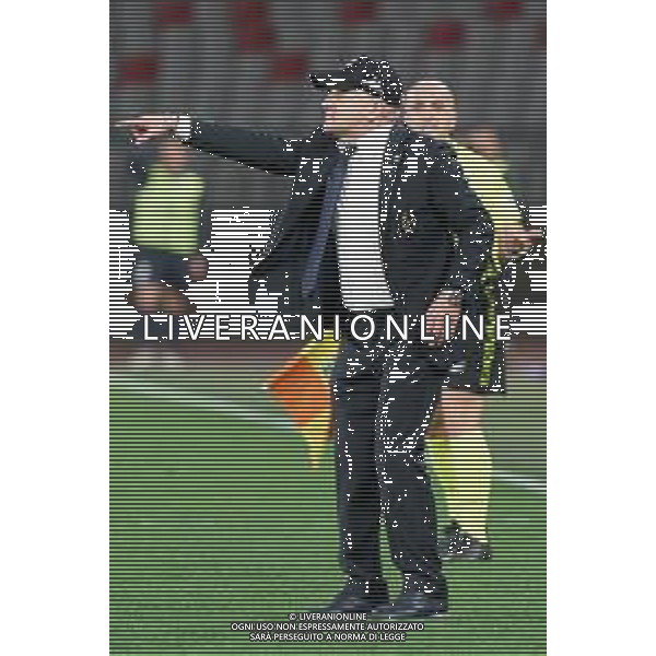 coach Giuseppe Iachini of SSC Bari during the Italian Serie B match SSC Bari vs Calcio Lecco 1912 on February 10, 2024 at the San Nicola stadium in Bari, Italy. Photo by Emmanuele Mastrodonato/ag. Aldo Liverani sas/AGENZIA ALDO LIVERANI SAS