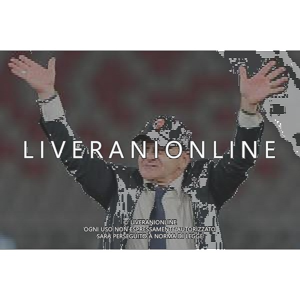 coach Giuseppe Iachini of SSC Bari during the Italian Serie B match SSC Bari vs Calcio Lecco 1912 on February 10, 2024 at the San Nicola stadium in Bari, Italy. Photo by Emmanuele Mastrodonato/ag. Aldo Liverani sas/AGENZIA ALDO LIVERANI SAS