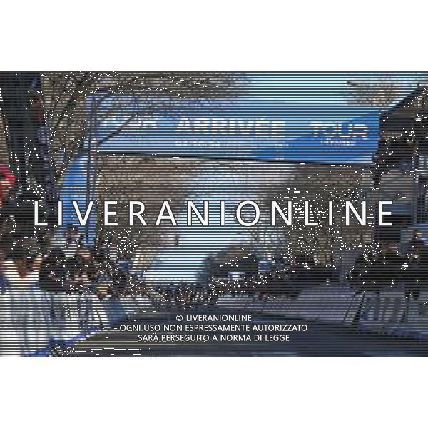 11-02-2024 Tour De La Provence; Tappa 04 Rognac - Arles; 2024, Israel - Premier Tech; 2024, Decathlon - Ag2r La Mondiale; 2024, Lidl - Trek; Van Asbroeck, Tom; Bennett, Sam; Pedersen, Mads; Arles; ©SIROTTI/AGENZIA ALDO LIVERANI SAS