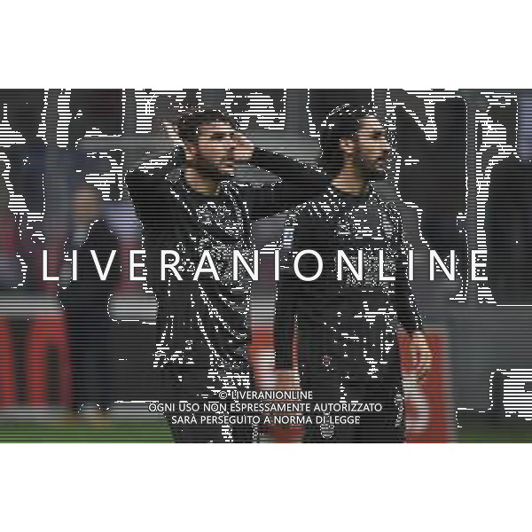 Milan vs Napoli nella foto Theo Hernandez (Milan) esultanza dopo il gol dell\'1 a 0 Milano 11-02-2024 Stadio Giuseppe Meazza - San Siro Campionato Serie A TIM - 24a giornata foto Roberto Garavaglia/Agenzia Aldo Liverani sas/AGENZIA ALDO LIVERANI SAS