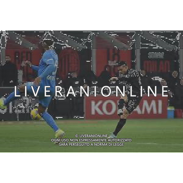 Milan vs Napoli nella foto Alessandro Florenzi (Milan) vicino al gol del 2 a 0 con un tiro da fuori area Milano 11-02-2024 Stadio Giuseppe Meazza - San Siro Campionato Serie A TIM - 24a giornata foto Roberto Garavaglia/Agenzia Aldo Liverani sas/AGENZIA ALDO LIVERANI SAS
