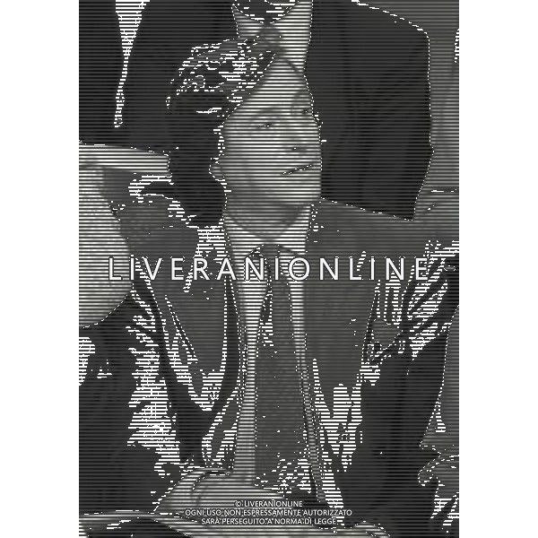 NEG-RETROSPETTIVA GUIDO ANGELI PROMOTORE TELEVENDITE NELLA FOTO GUIDO ANGELI NELL\'ANNO 1986 AG ALDO LIVERANI SAS