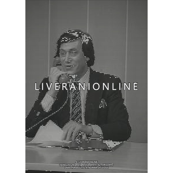 NEG-RETROSPETTIVA GUIDO ANGELI PROMOTORE TELEVENDITE NELLA FOTO GUIDO ANGELI NELL\'ANNO 1986 AG ALDO LIVERANI SAS