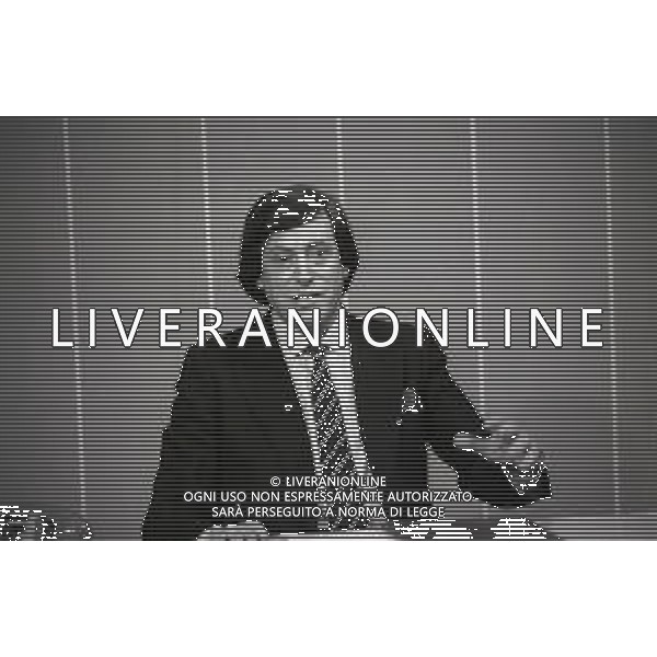 NEG-RETROSPETTIVA GUIDO ANGELI PROMOTORE TELEVENDITE NELLA FOTO GUIDO ANGELI NELL\'ANNO 1986 AG ALDO LIVERANI SAS