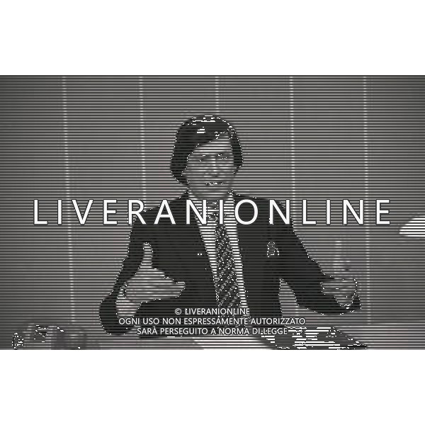 NEG-RETROSPETTIVA GUIDO ANGELI PROMOTORE TELEVENDITE NELLA FOTO GUIDO ANGELI NELL\'ANNO 1986 AG ALDO LIVERANI SAS