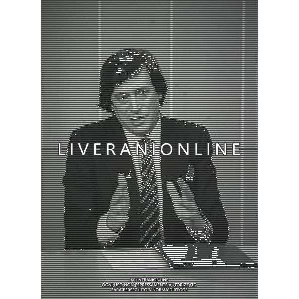 NEG-RETROSPETTIVA GUIDO ANGELI PROMOTORE TELEVENDITE NELLA FOTO GUIDO ANGELI NELL\'ANNO 1986 AG ALDO LIVERANI SAS