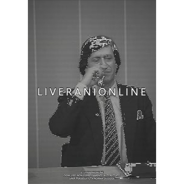 NEG-RETROSPETTIVA GUIDO ANGELI PROMOTORE TELEVENDITE NELLA FOTO GUIDO ANGELI NELL\'ANNO 1986 AG ALDO LIVERANI SAS