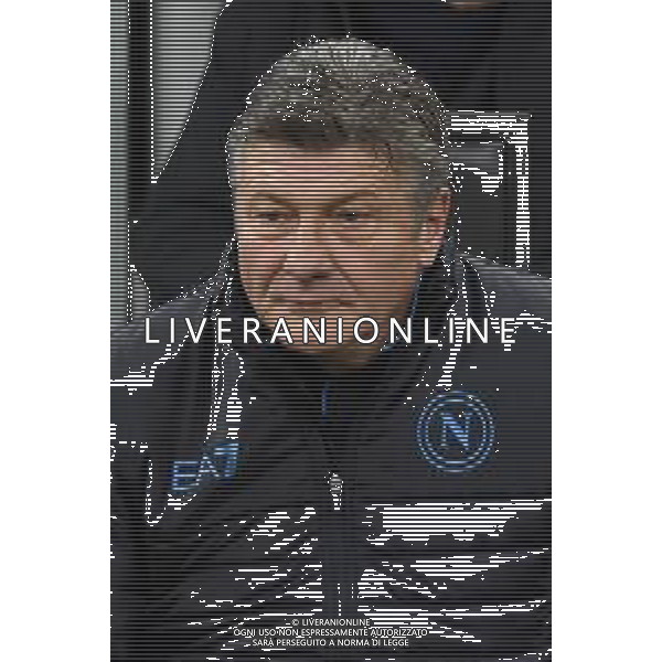 Milan vs Napoli nella foto Walter Mazzarri allenatore Napoli Milano 11-02-2024 Stadio Giuseppe Meazza - San Siro Campionato Serie A TIM - 24a giornata foto Roberto Garavaglia/Agenzia Aldo Liverani sas
