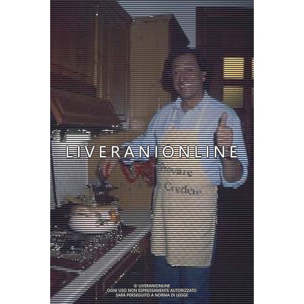 Guido Angeli Presentatore Televisivo nel 1987 ph archivio Ag. Aldo Liverani Sas retrospettiva