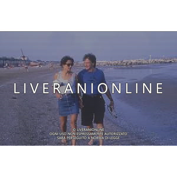 DIAP-RETROSPETTIVA ROBIN WILLIAMS ATTORE NELLA FOTO ROBIN WILLIAMS A VENEZIA NELL\'ANNO 1988 AG ALDO LIVERANI SAS 