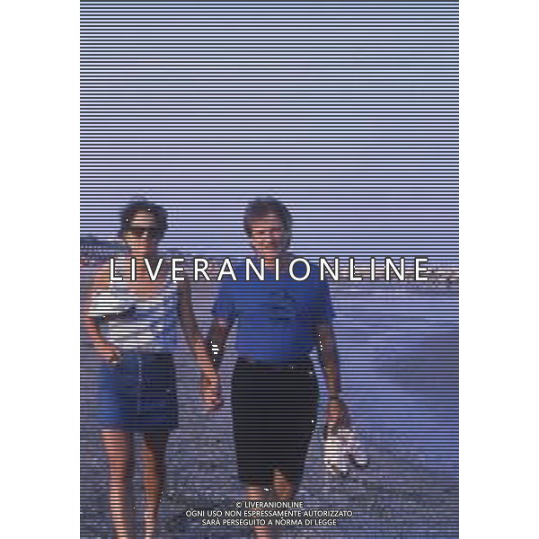 DIAP-RETROSPETTIVA ROBIN WILLIAMS ATTORE NELLA FOTO ROBIN WILLIAMS A VENEZIA NELL\'ANNO 1988 AG ALDO LIVERANI SAS 