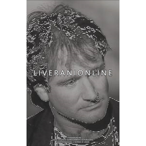 DIAP-RETROSPETTIVA ROBIN WILLIAMS ATTORE NELLA FOTO ROBIN WILLIAMS A VENEZIA NELL\'ANNO 1988 AG ALDO LIVERANI SAS 