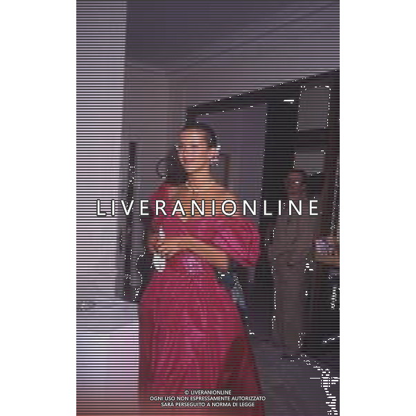 DIAP-RETROSPETTIVA Sophie Marceau, pseudonimo di Sophie Danièle Sylvie Maupu attrice-sceneggiatrice e regista NELLA FOTO Sophie Marceau a cannes nell\'anno 1984 AG ALDO LIVERANI SAS 