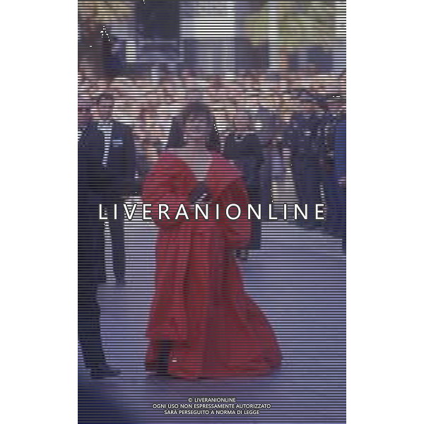 DIAP-RETROSPETTIVA Sophie Marceau, pseudonimo di Sophie Danièle Sylvie Maupu attrice-sceneggiatrice e regista NELLA FOTO Sophie Marceau a cannes nell\'anno 1987 AG ALDO LIVERANI SAS