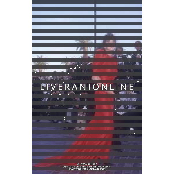 DIAP-RETROSPETTIVA Sophie Marceau, pseudonimo di Sophie Danièle Sylvie Maupu attrice-sceneggiatrice e regista NELLA FOTO Sophie Marceau a cannes nell\'anno 1987 AG ALDO LIVERANI SAS