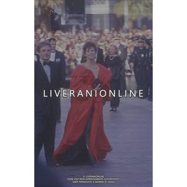 DIAP-RETROSPETTIVA Sophie Marceau, pseudonimo di Sophie Danièle Sylvie Maupu attrice-sceneggiatrice e regista NELLA FOTO Sophie Marceau a cannes nell\'anno 1987 AG ALDO LIVERANI SAS