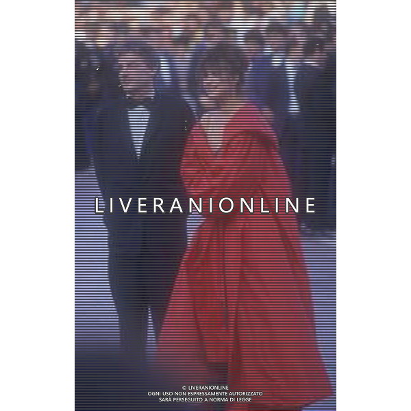 DIAP-RETROSPETTIVA Sophie Marceau, pseudonimo di Sophie Danièle Sylvie Maupu attrice-sceneggiatrice e regista NELLA FOTO Sophie Marceau a cannes nell\'anno 1987 AG ALDO LIVERANI SAS