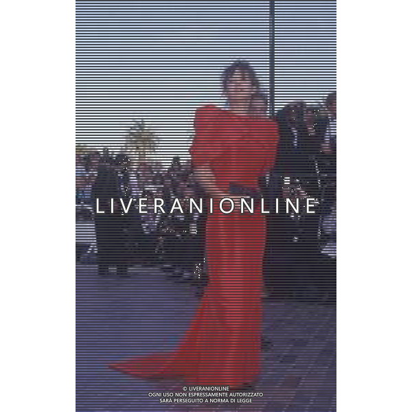 DIAP-RETROSPETTIVA Sophie Marceau, pseudonimo di Sophie Danièle Sylvie Maupu attrice-sceneggiatrice e regista NELLA FOTO Sophie Marceau a cannes nell\'anno 1987 AG ALDO LIVERANI SAS
