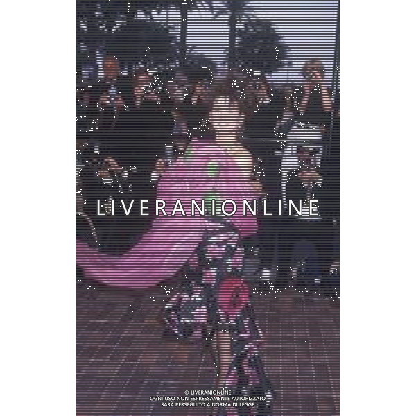 DIAP-RETROSPETTIVA Sophie Marceau, pseudonimo di Sophie Danièle Sylvie Maupu attrice-sceneggiatrice e regista NELLA FOTO Sophie Marceau a cannes nell\'anno 1988 AG ALDO LIVERANI SAS