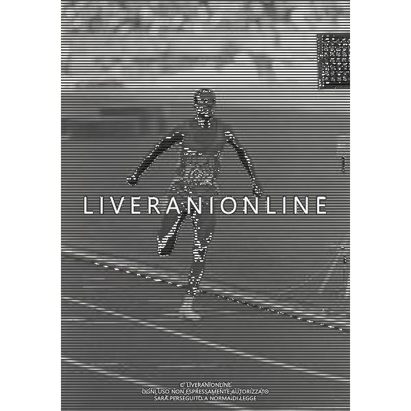 NEG-RETROSPETTIVA CARL LEWIS ATLETICA NELLA FOTO CARL LEWIS A HELSINKI NELL\'ANNO 1983 CAMPIONATI MONDIALI DI ATLETICA AG ALDO LIVERANI SAS