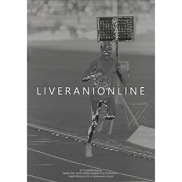 NEG-RETROSPETTIVA CARL LEWIS ATLETICA NELLA FOTO CARL LEWIS A HELSINKI NELL\'ANNO 1983 CAMPIONATI MONDIALI DI ATLETICA AG ALDO LIVERANI SAS