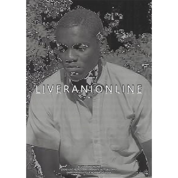 NEG-RETROSPETTIVA CARL LEWIS ATLETICA NELLA FOTO CARL LEWIS A HELSINKI NELL\'ANNO 1983 CAMPIONATI MONDIALI DI ATLETICA AG ALDO LIVERANI SAS