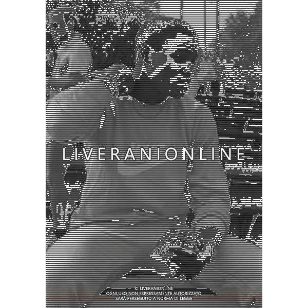 NEG-RETROSPETTIVA CARL LEWIS ATLETICA NELLA FOTO CARL LEWIS A HELSINKI NELL\'ANNO 1983 CAMPIONATI MONDIALI DI ATLETICA AG ALDO LIVERANI SAS