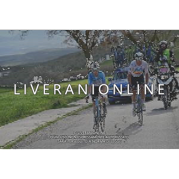 12-02-2024 Clasica Jaen; 2024, Movistar; 2024, Decathlon - Ag2r La Mondiale; Lazkano, Oier; Prodhomme, Nicolas; FOTO STEFANO SIROTTI-AG ALDO LIVERANI SAS