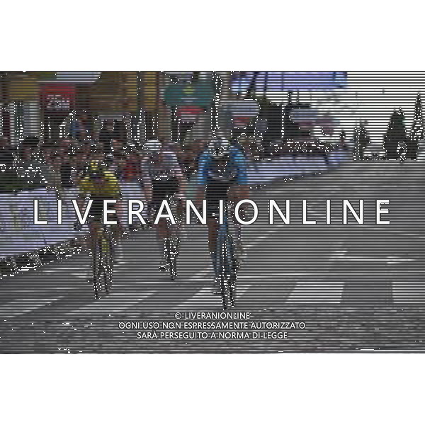 12-02-2024 Clasica Jaen; 2024, Decathlon - Ag2r La Mondiale; 2024, Visma - Lease A Bike; Tronchon, Bastien; Tratnik, Jan; Ubeda; ©SIROTTI/AGENZIA ALDO LIVERANI SAS