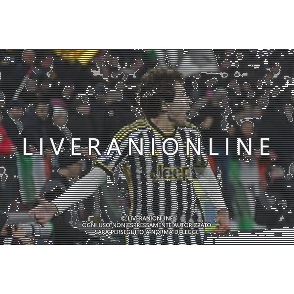 Torino 12.02.2024 Allianz Stadium @Manuela Viganti/Ag. Aldo Liverani sas Juventus vs Udinese Campionato Calcio Serie A TIM 2023/2024 24a giornata Nella foto: DISPERAZIONE DI FEDERICO CHIESA ©VigantiAGENZIA ALDO LIVERANI SAS