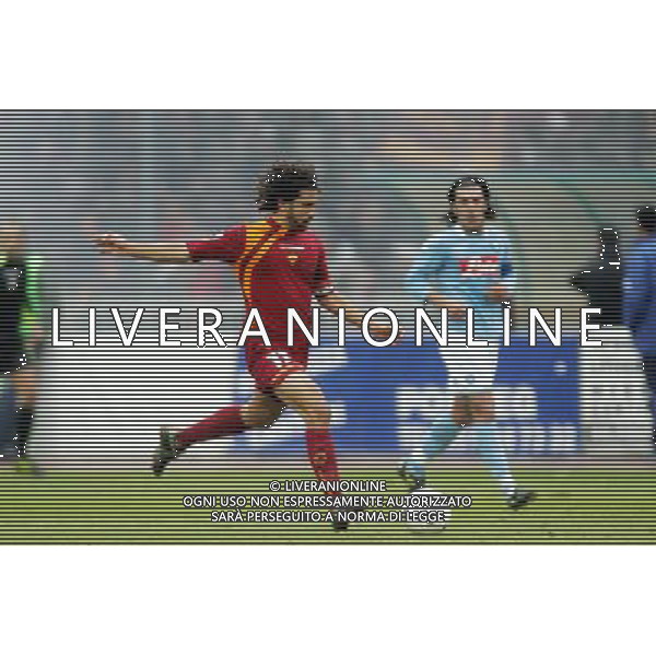 Napoli - Roma coppa italia tim cup 08/12/2005 nella foto damiano tommasi ph terruso/agenzia aldo liverani