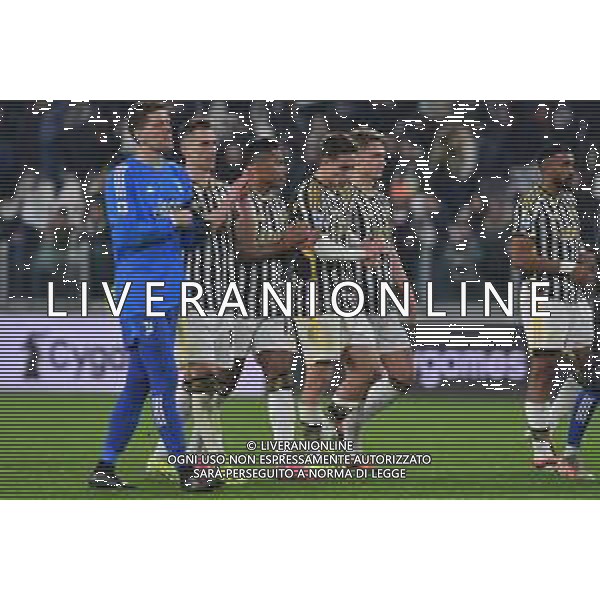 Torino 12.02.2024 Allianz Stadium @Manuela Viganti/Ag. Aldo Liverani sas Juventus vs Udinese Campionato Calcio Serie A TIM 2023/2024 24a giornata Nella foto: delusione juventus a fine gaera ©VigantiAGENZIA ALDO LIVERANI SAS