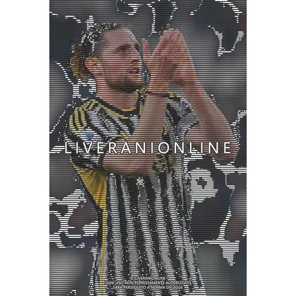 Torino 12.02.2024 Allianz Stadium @Manuela Viganti/Ag. Aldo Liverani sas Juventus vs Udinese Campionato Calcio Serie A TIM 2023/2024 24a giornata Nella foto: adrien rabiot