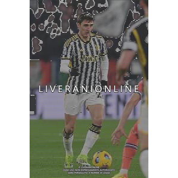Torino 12.02.2024 Allianz Stadium @Manuela Viganti/Ag. Aldo Liverani sas Juventus vs Udinese Campionato Calcio Serie A TIM 2023/2024 24a giornata Nella foto: andrea cambiaso