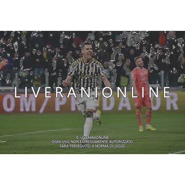 Torino 12.02.2024 Allianz Stadium @Manuela Viganti/Ag. Aldo Liverani sas Juventus vs Udinese Campionato Calcio Serie A TIM 2023/2024 24a giornata Nella foto: esultanza arkadiusz milik prima che gli annullassero il gol