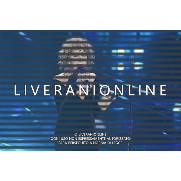 Festival Sanremo 2024 nella foto l\'esibizione di Fiorella Mannoia 74mo Festival della Canzone Italiana - Quinta Serata Teatro Ariston - Sanremo (IM) 10-02-2024 foto Roberto Garavaglia/agenzia Aldo Liverani sas/AGENZIA ALDO LIVERANI SAS