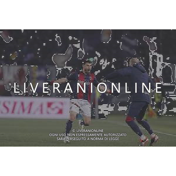ZCP - 14/02/2024 Bologna vs Fiorentina Campionato di Calcio Serie A Tim - nella foto: Esultanza Orsolini Riccardo (Bologna f.c.) dopo il goa ©Claudio Zamagni/Agenzia Aldo Liverani /AGENZIA ALDO LIVERANI SAS