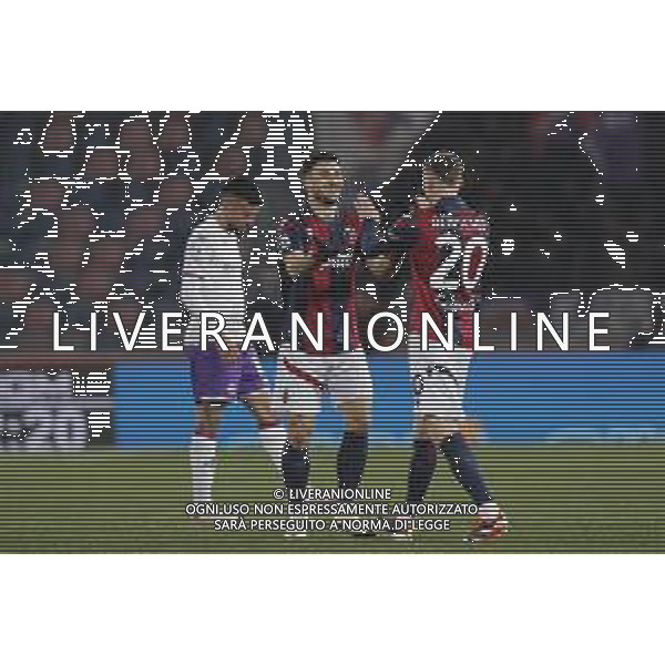 ZCP - 14/02/2024 Bologna vs Fiorentina Campionato di Calcio Serie A Tim - nella foto: Esultanza Orsolini Riccardo (Bologna f.c.) dopo il goa ©Claudio Zamagni/Agenzia Aldo Liverani /AGENZIA ALDO LIVERANI SAS