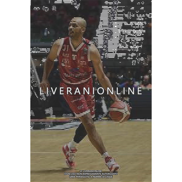 Torino 14.02.2024 Inalpi Arena EA7 Emporio Armani Milano vs Dolomiti Energia Trentino Final Eight Coppa Italia 2024 Quarti di Finale Nella foto: shavon shields ©VIGANTI/AGENZIA ALDO LIVERANI SAS