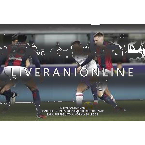 ZCP - 14/02/2024 Bologna vs Fiorentina Campionato di Calcio Serie A Tim - nella foto: Aebischer Michel (Bologna f.c.) Bonaventura Giacomo(acf Fiorentina)-©Claudio Zamagni/Agenzia Aldo Liverani /AGENZIA ALDO LIVERANI SAS
