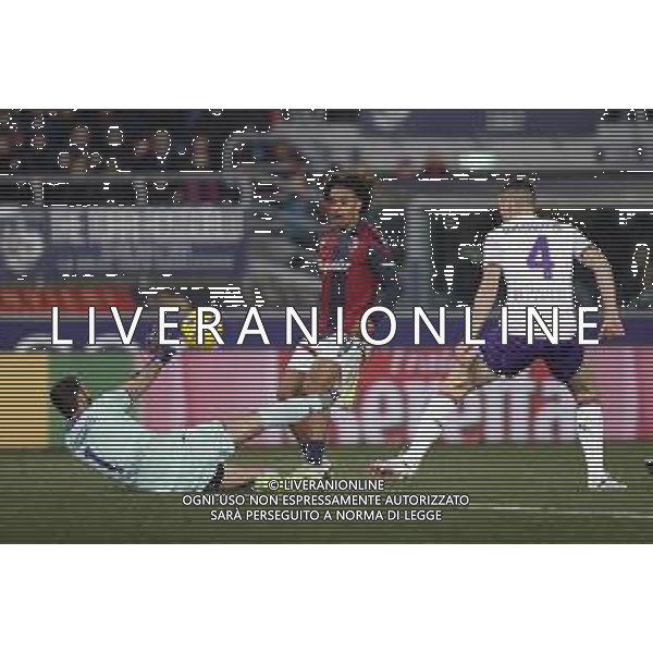 ZCP - 14/02/2024 Bologna vs Fiorentina Campionato di Calcio Serie A Tim - nella foto: Terracciano Pietro (acf Fiorentina)-salva ©Claudio Zamagni/Agenzia Aldo Liverani /AGENZIA ALDO LIVERANI SAS