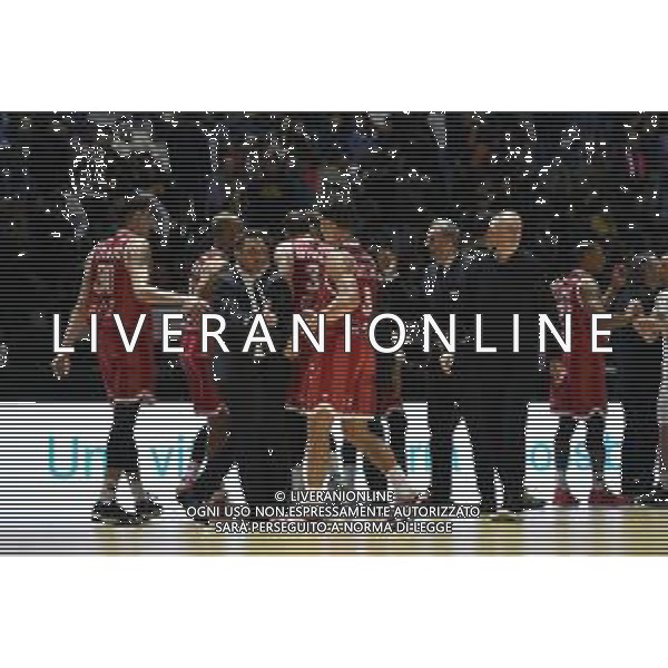 Torino 14.02.2024 Inalpi Arena EA7 Emporio Armani Milano vs Dolomiti Energia Trentino Final Eight Coppa Italia 2024 Quarti di Finale Nella foto: ©Viganti/AGENZIA ALDO LIVERANI SAS