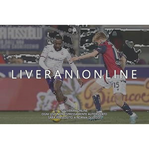ZCP - 14/02/2024 Bologna vs Fiorentina Campionato di Calcio Serie A Tim - nella foto: Ikone\' Jonathan (acf Fiorentina)- Kristiansen Victor(Bologna f.c.)©Claudio Zamagni/Agenzia Aldo Liverani /AGENZIA ALDO LIVERANI SAS