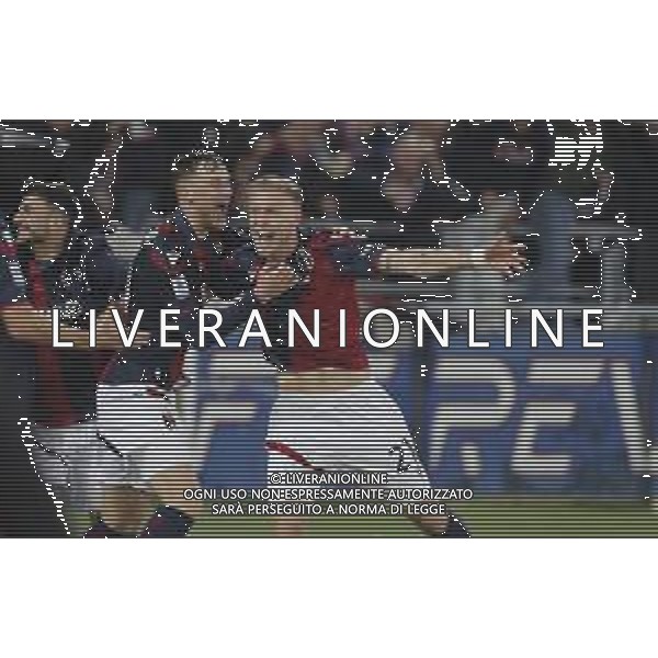 ZCP - 14/02/2024 Bologna vs Fiorentina Campionato di Calcio Serie A Tim - nella foto: Esultanza odgaard dopo il goal ©Claudio Zamagni/Agenzia Aldo Liverani /AGENZIA ALDO LIVERANI SAS