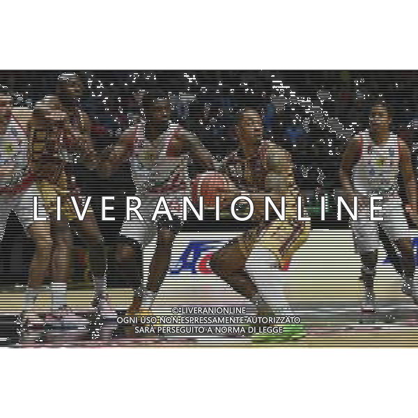 Torino 14.02.2024 Inalpi Arena Umana Reyer Venezia vs Estra Pistoia Final Eight Coppa Italia 2024 Quarti di Finale Nella foto: rayjon tucker e jordon varnado ©Viganti/AGENZIA ALDO LIVERANI SAS